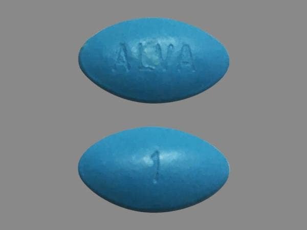 Image 1 - Imprint ALVA 1 - Diurex Max pamabrom 50 mg