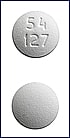 Image 1 - Imprint 54 127 - famciclovir 125 mg