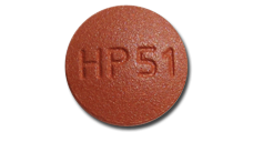 Pill Finder Hp Brown Round Medicine