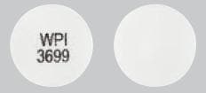 Image 1 - Imprint WPI 3699 - levetiracetam 750 mg