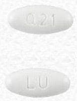 Image 1 - Imprint LU Q21 - metformin 500 mg