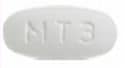 Image 1 - Imprint M MT3 - metoprolol 100 mg