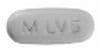 Image 1 - Imprint M LV5 - levetiracetam 500 mg