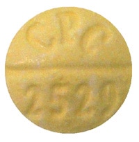 Image 1 - Imprint CPC 2529 - Broncho-Dilate ephedrine hydrochloride 12.5 mg / guaifenesin 200 mg