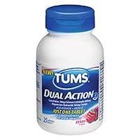 Image 1 - Imprint TUMS 3 - Tums Dual Action calcium carbonate 800mg / famotidine 10mg / magnesium hydroxide 165mg