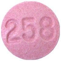 Image 1 - Imprint 258 - meclizine 25 mg