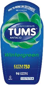 Image 1 - Imprint TUMS - Tums Extra Strength 750 calcium carbonate 750 mg