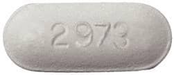 Image 1 - Imprint 2973 - acetaminophen/aspirin/caffeine 250 mg / 250 mg / 65 mg