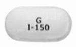 Imprint G I-150 - ibandronate 150 mg (base)