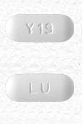 Pill Finder: LU Y19 White Capsule-shape - Medicine.com