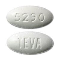 Image 1 - Imprint TEVA 5290 - voriconazole 200 mg