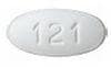 Image 1 - Imprint MX 121 - atorvastatin 40 mg