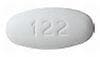 Image 1 - Imprint MX 122 - atorvastatin 80 mg