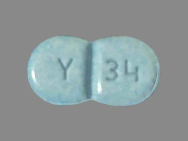 Image 1 - Imprint Y 34 - glimepiride 4 mg