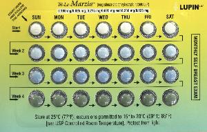 Image 1 - Imprint LU E21 - Tri-Lo-Marzia ethinyl estradiol 0.025 mg / norgestimate 0.18 mg