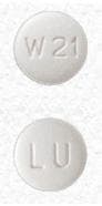 Image 1 - Imprint LU W21 - escitalopram 5 mg (base)