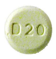 Pill Finder: D20 CO Yellow Round - Medicine.com