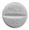 M MCZ 50 - Meclizine Hydrochloride