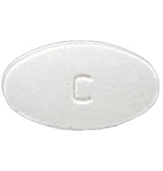 Image 1 - Imprint C 338 - hydrochlorothiazide/losartan 12.5 mg / 100 mg