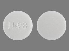 Image 1 - Imprint L498 - guaifenesin 600 mg