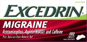 Image 1 - Imprint Ex - Excedrin Migraine acetaminophen 250 mg / aspirin 250 mg / caffeine 65 mg