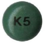 Image 1 - Imprint K5 - dexbrompheniramine/pseudoephedrine 6 mg / 120 mg