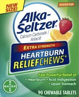 Image 1 - Imprint AS - Alka-Seltzer Fruit Chews (Antacid) calcium carbonate 750 mg