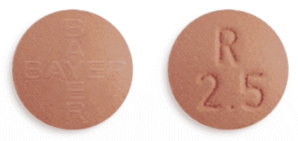 Image 1 - Imprint BAYER BAYER R 2.5 - Adempas 2.5 mg