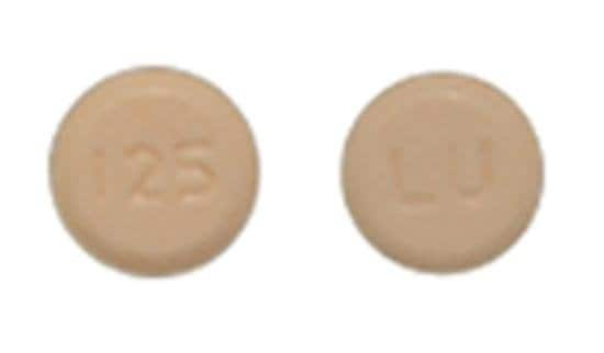 Pill Finder: LU I25 Peach Round - Medicine.com