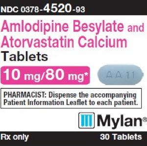 Image 1 - Imprint M AA11 - amlodipine/atorvastatin 10 mg / 80 mg