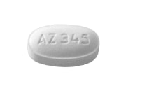 Image 1 - Imprint AZ 345 - dextromethorphan/guaifenesin 20 mg / 400 mg