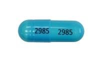 Image 1 - Imprint 2985 2985 - doxycycline 100 mg