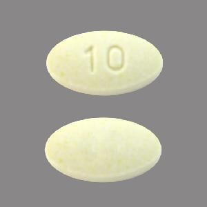 Image 1 - Imprint 10 - olanzapine 10 mg