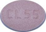 Image 1 - Imprint CL55 - montelukast 4 mg (base)