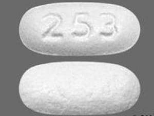 Image 1 - Imprint 253 - pramipexole 1.5 mg