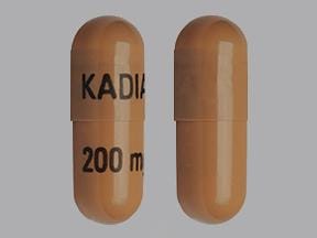 Image 1 - Imprint KADIAN 200 mg - morphine 200 mg