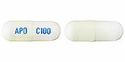 Pill Finder Apo C White Capsule Shape Medicine