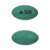 Imprint A325 - methoxsalen 10 mg
