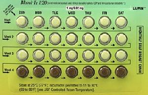 Image 1 - Imprint LU J23 - Blisovi Fe 1/20 ethinyl estradiol 0.02 mg / norethindrone acetate 1 mg