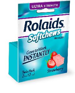 Image 1 - Imprint medicine - Rolaids Ultra Strength Softchews calcium carbonate 1330 mg / magnesium hydroxide 235 mg