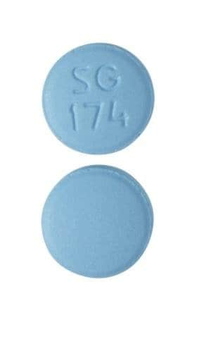 Image 1 - Imprint SG 174 - bupropion 100 mg