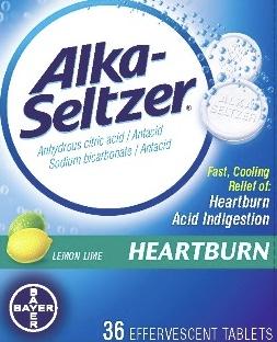 Image 1 - Imprint ALKA SELTZER HR - Alka-Seltzer Heartburn Relief citric acid (anhydrous) 1000 mg / sodium bicarbonate 1940 mg