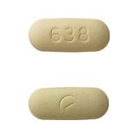 Image 1 - Imprint Logo (Actavis) 638 - lamotrigine 250 mg