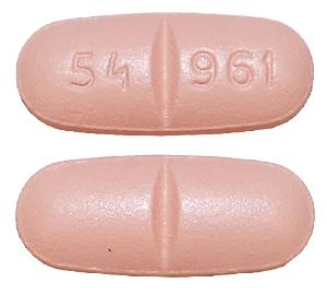 Imprint 54 961 - rufinamide 200 mg