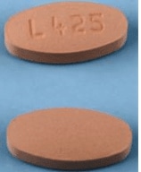 Imprint L425 - lacosamide 150 mg