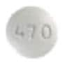 Pill Finder: KU 470 White Round - Medicine.com