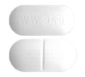 Image 1 - Imprint WW 949 - amoxicillin/clavulanate 875 mg / 125 mg