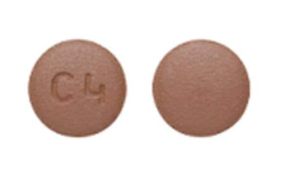 Pill Finder: C4 Brown Round - Medicine.com