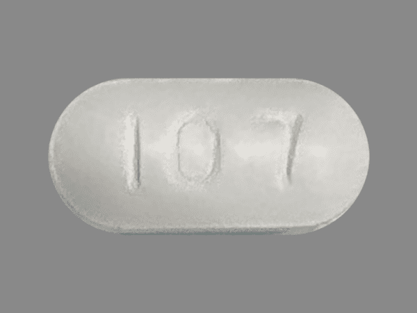 Image 1 - Imprint I 07 - amoxicillin/clavulanate 875 mg / 125 mg