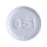 Imprint 051 - iloperidone 2 mg